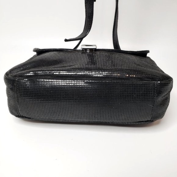 David Dart Black Box Suede Finish Crossbody Purse - Picture 3 of 11